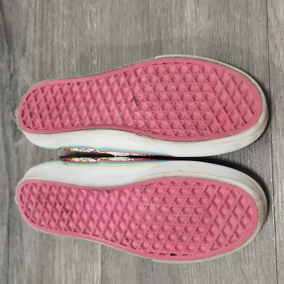 Vans Takashi Murakami Rare Takashipom  Floral Slip-On Sneakers Womens 5 Mens 3.5 - Picture 9 of 9